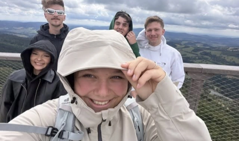 Výlet se švýcarskými studenty