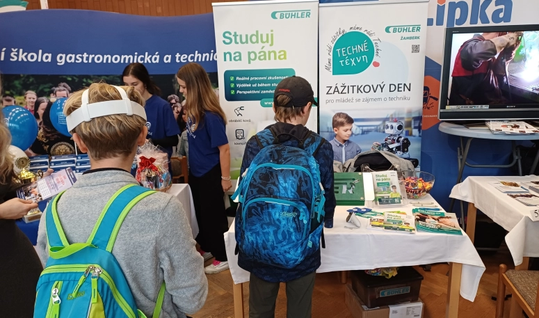 Prezentace středních škol a zaměstnavatelů