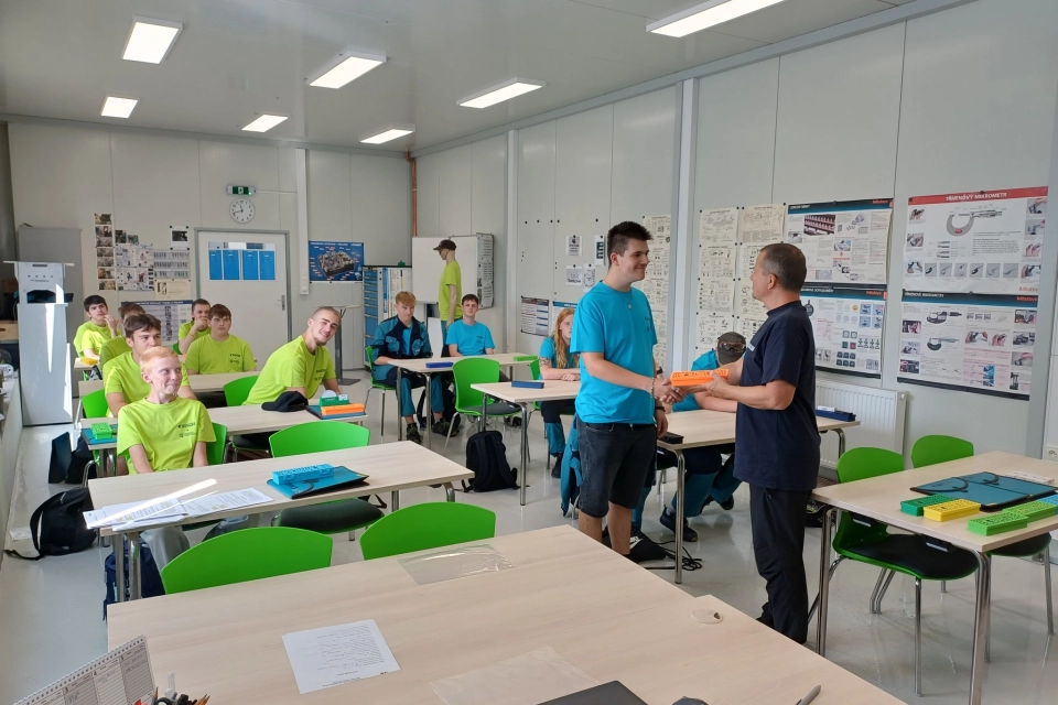 Nástup nových učňů do tréninkového centra Bühler v Žamberku - 2